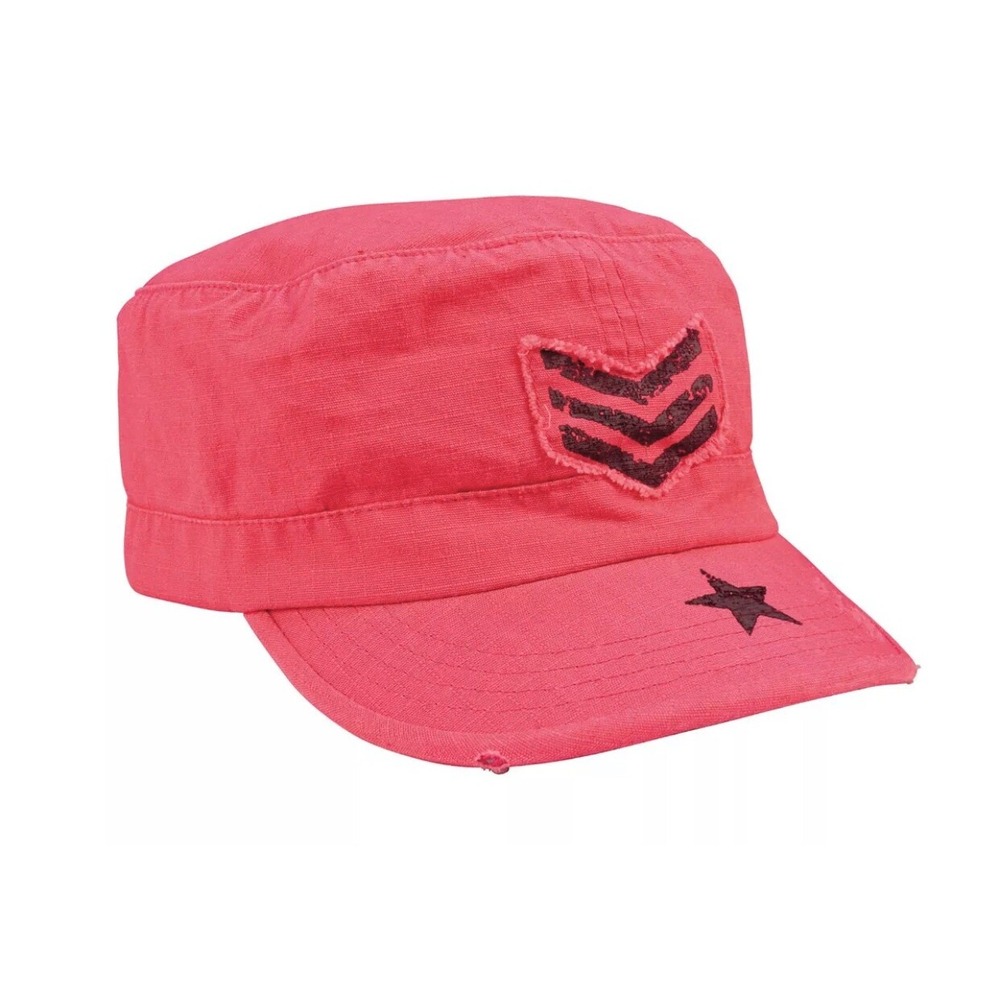 Rothco Pink Military Patrol Cap Adjustable Fatigue Hat Womens‎ Army Style NWT